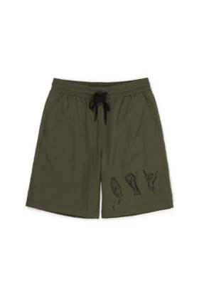 Pantaloncini in nylon “BOY Sign”