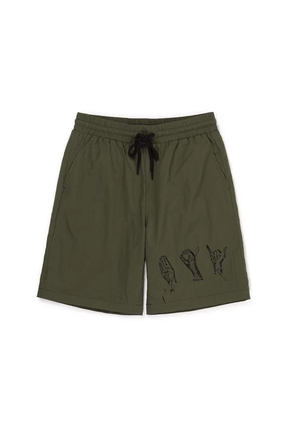 Pantaloncini in nylon “BOY Sign”