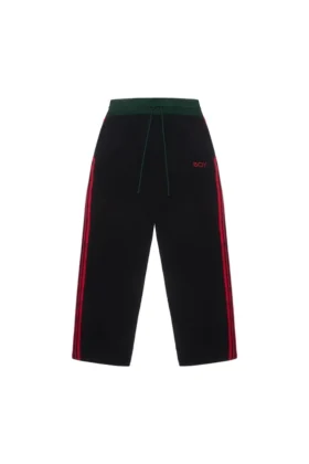Pantaloni da tuta all’uncinetto