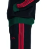 Giacca da tuta nera Crochet
