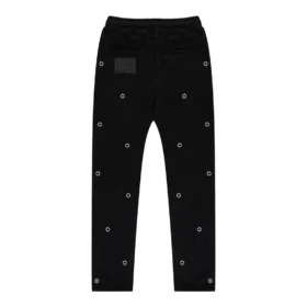 Pantaloni da tuta con occhielli multipli