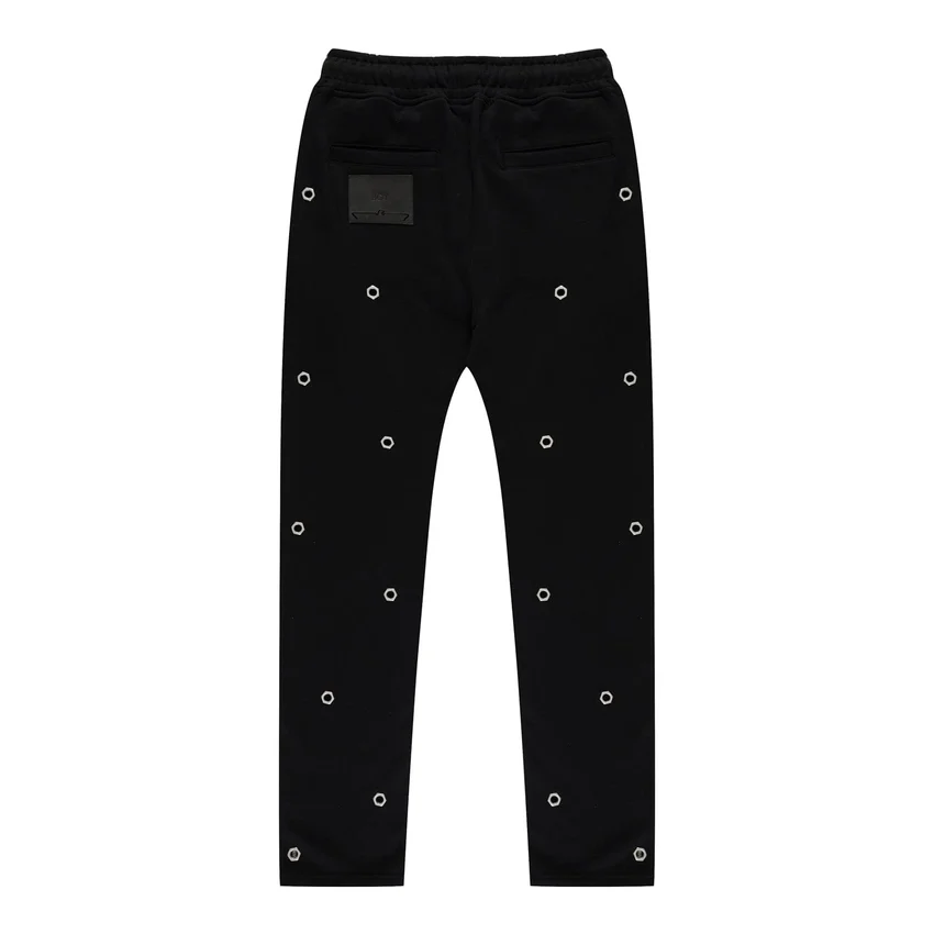 Pantaloni da tuta con occhielli multipli
