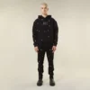 Pantaloni da tuta con occhielli multipli