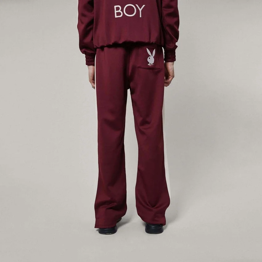 Pantaloni da tuta in nylon a gamba larga Playboy x BOY