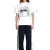 Pantaloni Joggers a righe