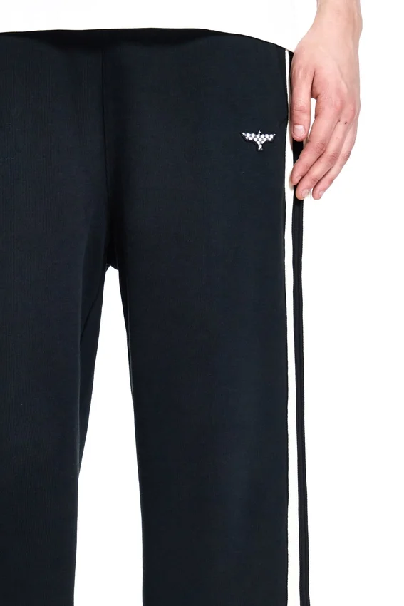 Pantaloni Joggers a righe