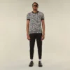 Pantaloni su misura in jersey con zip