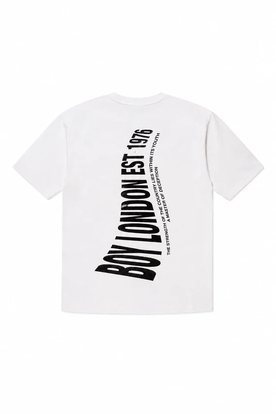 T-shirt Warp White