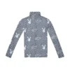 Top in rete "Vortex" a scacchiera della collezione Playboy x BOY